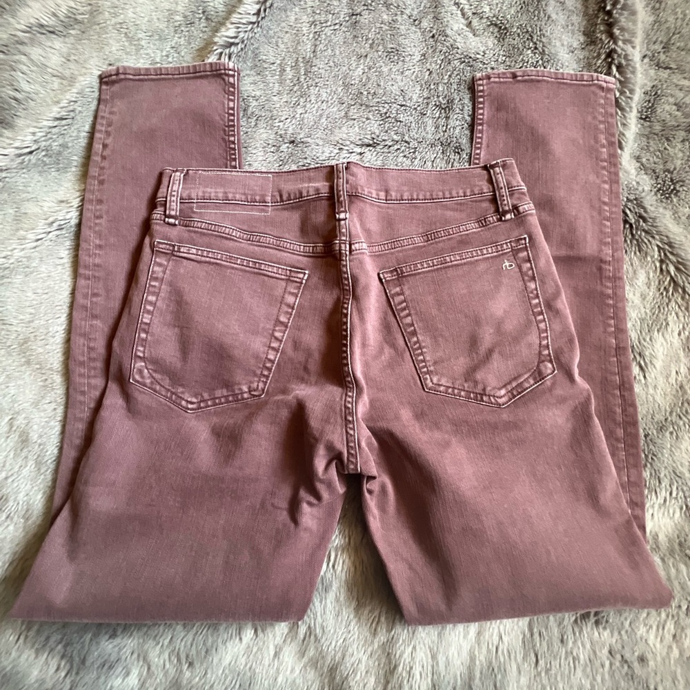 Rag & Bone men’s jeans. Size 31 W - 32 L. Plum color. Slim fit. New-no tags. - Picture 3 of 3